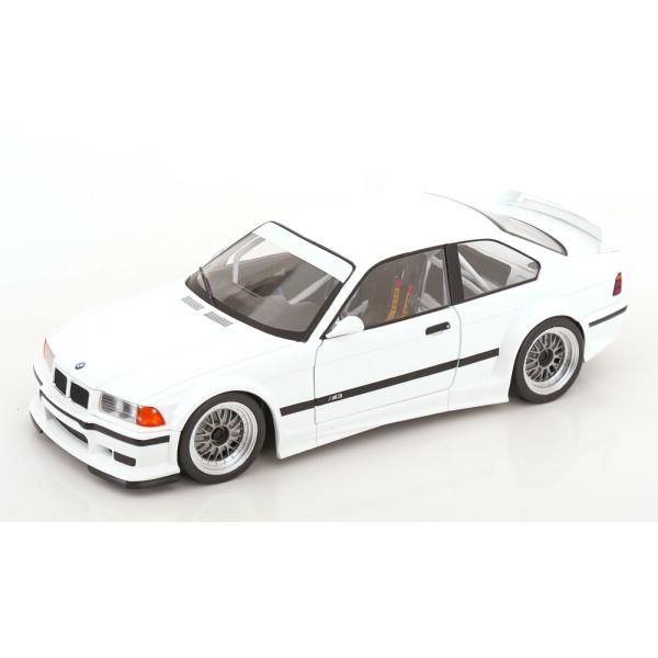 Werk83 1/18 BMW M3 E36 GTR Plain Body 1993 ホワイト ミニカー