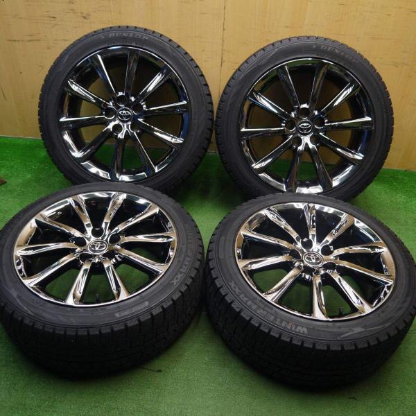 バリ溝！9.5分☆トヨタ 130系 マークX RDS 純正 235/45R18 