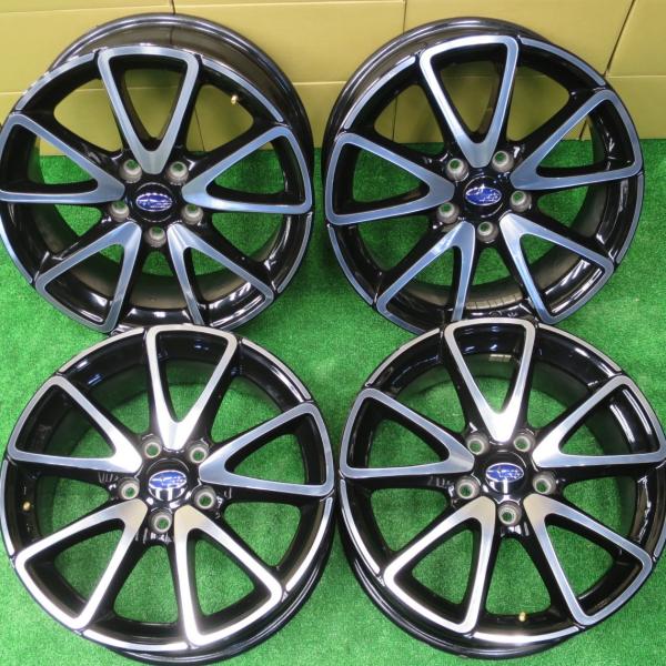 値下げ！スバル 　レヴォーグ　純正ホイール SUBARU（スバル） 純正 レヴォーグ VM4 ホイール アルミ ブラック