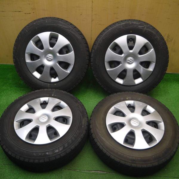 【3152】21年 145/80R13 ブリジストン ブリザック VRX2 スズキ鉄ホイール ワゴンR スペーシア アルト スタッドレス garage-get_rc-it3fxjshawpc-