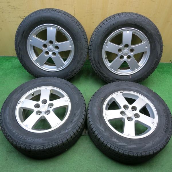 三菱 デリカ D:5 純正 ホイール スタッドレス 4本セット 18インチ 215/60R18 ヨコハマ ice GUARD iG60 4本価格☆三菱 デリカ D:5 純正 215/70R16 スタッドレス ヨコハマ