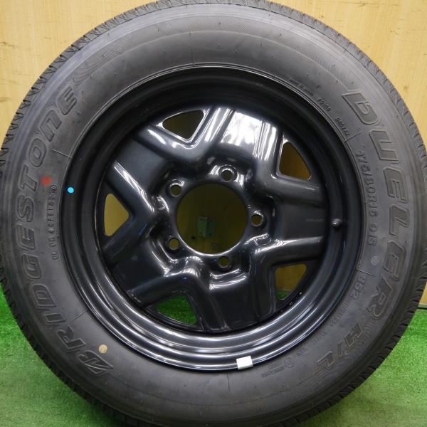新車外し　ジムニーJB64純正　175/80R16 ブリヂストン　デューラー BRIDGESTONE（ブリヂストン） ジムニー JB64 JB23 175/80R16 ホイール