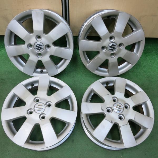 4本価格☆スズキ MRワゴン 純正 ホイール 14インチ 14×4.5J PCD100/4H