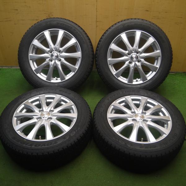 送料無料* 超バリ溝！23年！キレイ！ほぼ10分☆スタッドレス 195/60R16 