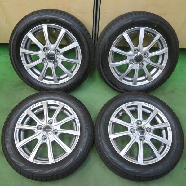 バリ溝！22年！キレイ！ほぼ10分☆スタッドレス 155/65R14 ヨコハマ 