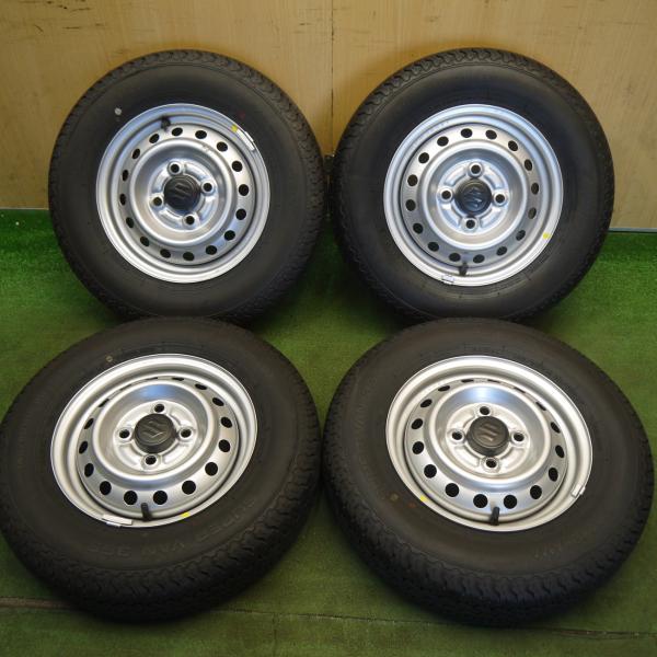 新車外し！23年☆スズキ キャリイ 純正 スチール 145/80R12 80/78N