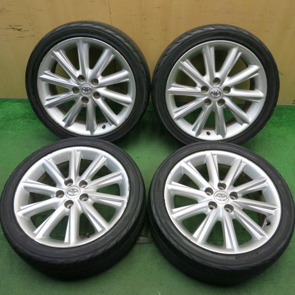 4本価格☆トヨタ SAI サイ 純正 215/45R18 ヨコハマ DNA S.drive 18 