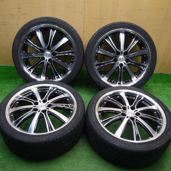 ANHELO KLEITOS アネーロ クレイトス 245/40R19 バリ溝！ほぼ10分☆ANHELO KLEITOS M190 225/40R19 ATR SPORT アネーロ