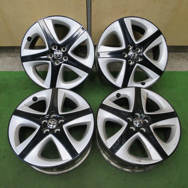 4本価格☆トヨタ 50系 プリウス ツーリング 純正 ホイール 17インチ 17