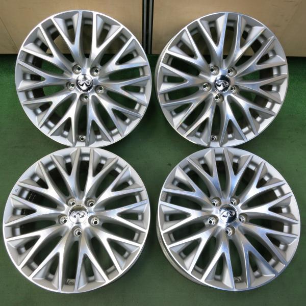 空気圧センサー付き！4本価格☆日産 Y51 シーマ 純正 ホイール 18