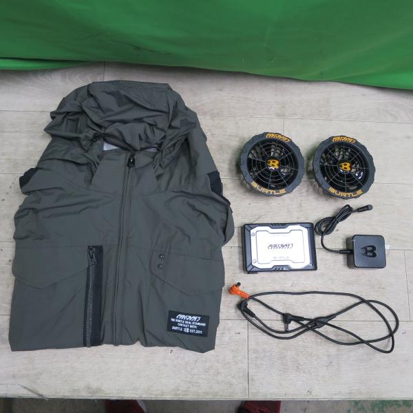 バートル　エアークラフト19V 空調服 バートル AC1154SET [春夏用]エアークラフトセット AC