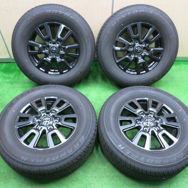 送料無料] 新車外し！24年☆トヨタ ランクル 250 VX 純正 265/65R18 