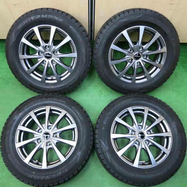 超美品‼️】バリ溝♪ ダンロップ ウインターマックス 2022年製造 195