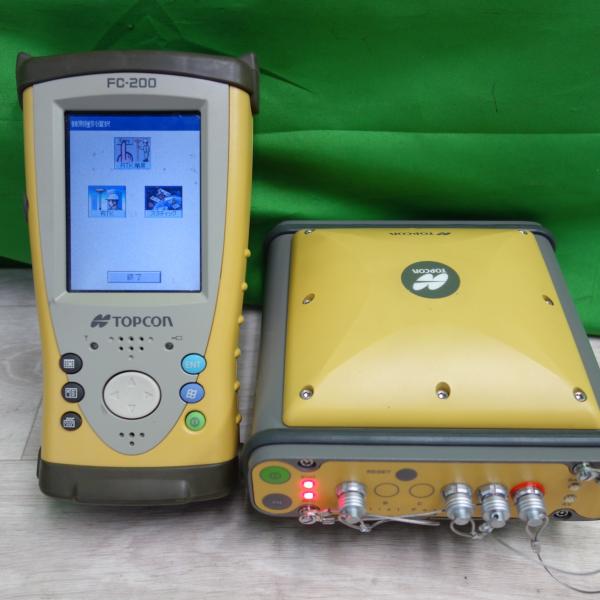 送料無料] セット売り☆TOPCON トプコン GNSS受信機 GR-2100 FC-200 