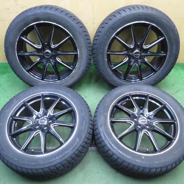 バリ溝！8.5分☆XV フォレスター 等 225/55R18 スタッドレス