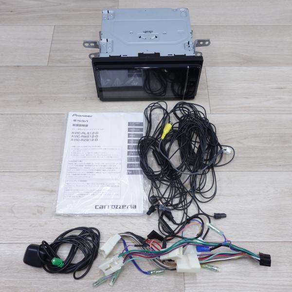 送料無料] 付属品付き！21年◇carrozzeria Pioneer 楽NAVI 7V型 AV 一