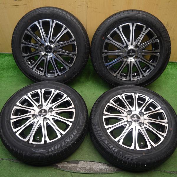 バリ溝！23年！9分☆WORK PROMISING STYLE V 155/65R14 ダンロップ