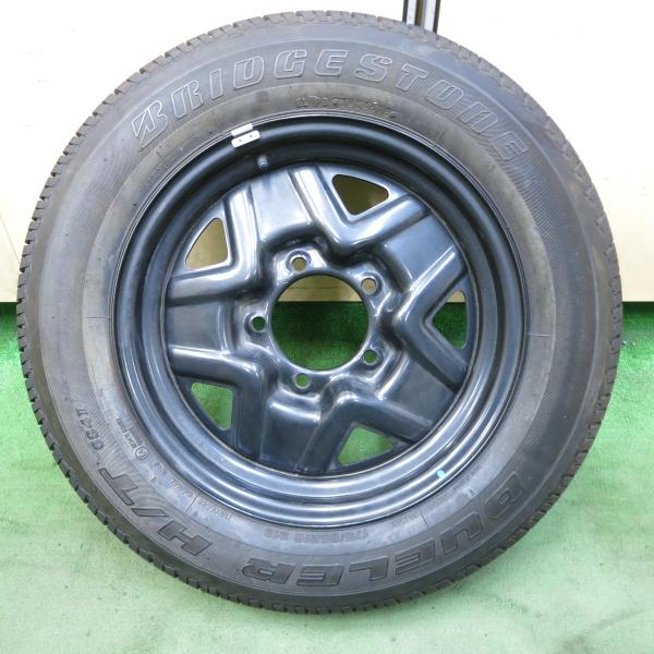 新車外し！1本☆スズキ ジムニー 純正 スチール 175/80R16
