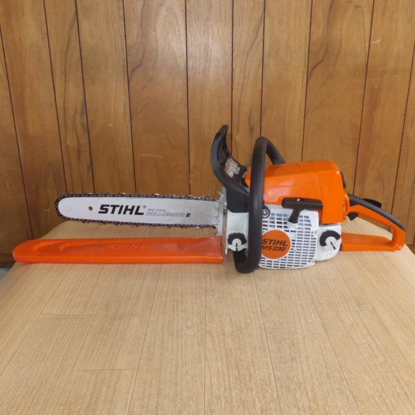 送料無料] 岐阜発☆スチール STIHL エンジンチェーンソー MS230/C 3軸 