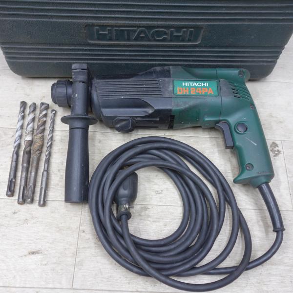 【中古】日立　24ｍｍロータリハンマドリル　DH24PC3【ハンズクラフト熊本けやき通り店】【引き取り限定】 送料無料] 付属品付き◇日立 24mm ロータリ ハンマドリル DH24PA 電動