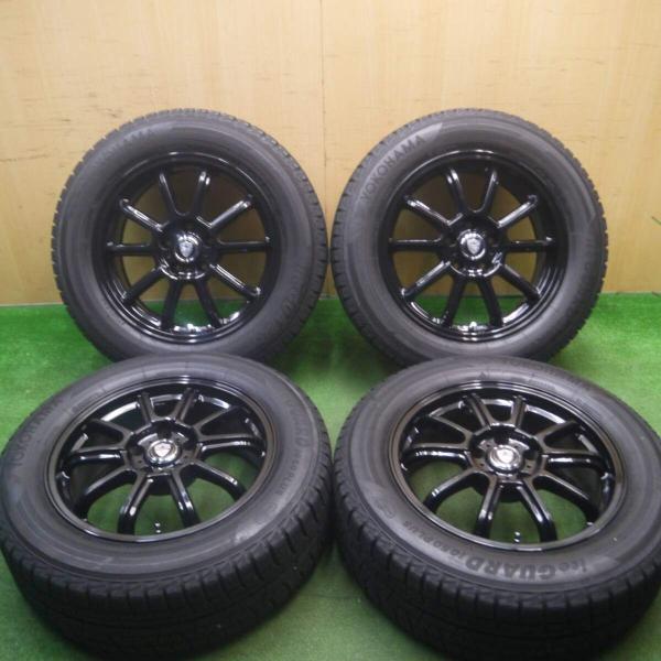 バリ溝！キレイ！9.5分以上☆スタッドレス 225/60R17 ヨコハマ アイス 