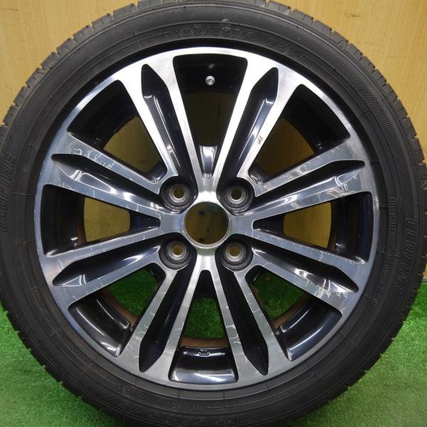 ★165/55ｒ15★ダイハツ純正ホイール★２０１６年　バリ溝　バリ山　　ムーヴ　タント ☆165/55r15☆ダイハツ純正ホイール☆2016年 バリ溝 バリ山