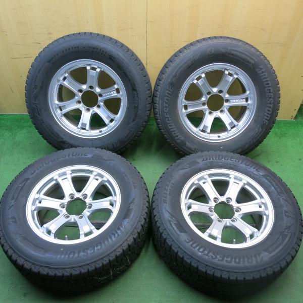 バリ溝！9分☆KEELER 265/65R17 スタッドレス ブリヂストン ブリザック 