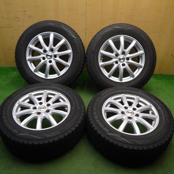 バリ溝！22年！キレイ！9.5分☆スタッドレス 215/65R16 ダンロップ  