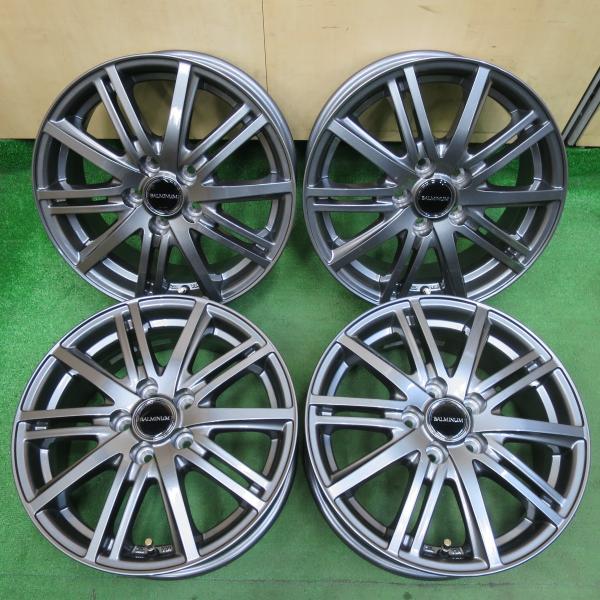 BS BALMINUM BAL/BR10 バルミナ 社外ホイール 15インチ 4本 6J5HPCD100 