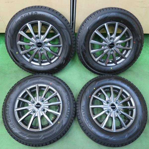 超バリ溝！23年！キレイ！ほぼ10分☆スタッドレス 145/80R13 ヨコハマ