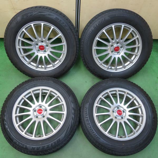 バリ溝‼️ブリヂストンスタッドレスセット2022年製215/60R17ヴェゼル等 楽天市場】ヴェゼル スタッドレスタイヤ ブリジストン（タイヤ