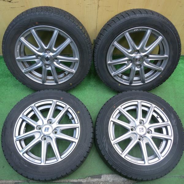 バリ溝！9.5分☆スタッドレス 155/65R14 オートバックス ノース 