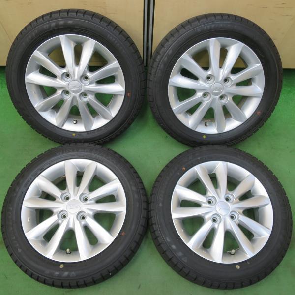 ガリ無し マナレイ製 アルミ付き ZIEX 夏タイヤ 165/55R14 スティングレー/タントカスタム/パレット/デイズ等 アルミホイール スターシャーク 4本セット タイヤ付き タント タント