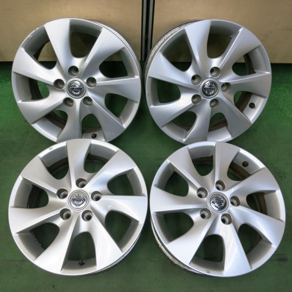 4本価格☆日産 C26 セレナ 純正 ENKEI ホイール 16インチ 16×6J