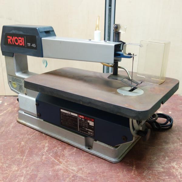 送料無料] ☆リョービ 卓上 糸のこ盤 TF-45 糸鋸 木工 切断機 RYOBI 