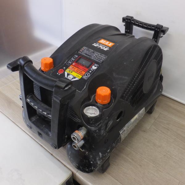【モノマニア四日市】【引取限定】MAX マックス 高圧エアーコンプレッサー AK-HH1270E　ジャンク モノマニア四日市】【引取限定】MAX マックス 高圧エアー