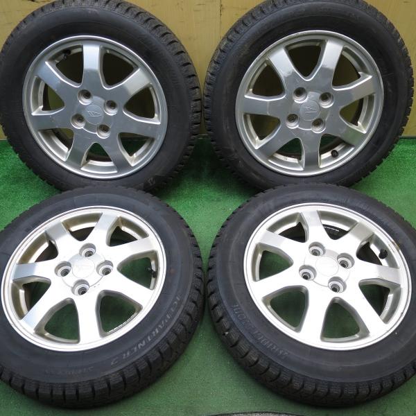超バリ溝！24年！ほぼ10分☆ダイハツ ムーヴ 純正 155/65R14