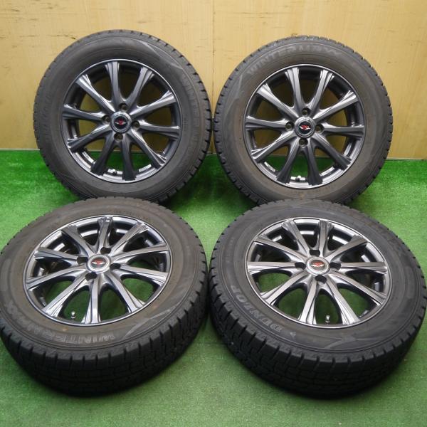 バリ溝！21年！キレイ！8.5分☆スタッドレス 185/65R15 ダンロップ
