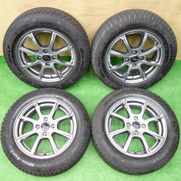 バリ溝！23年！キレイ！9.5分☆スタッドレス 175/65R15 ハイフライ Win
