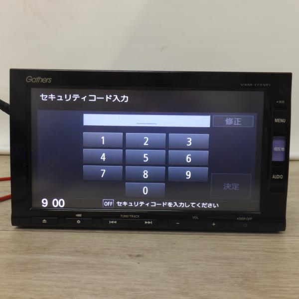 カ－ナビゲ－ションGathersVXM-175VFI08A40-5W0-420 送料無料] ジャンク☆パナソニック製 ホンダ 純正 スタンダード