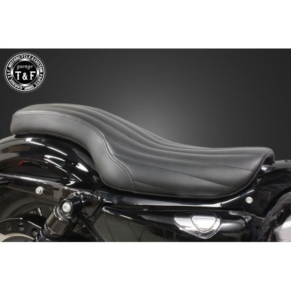 SPORTSTER スポーツスター専用 コブラシート(バーチカル) : Garage T&F