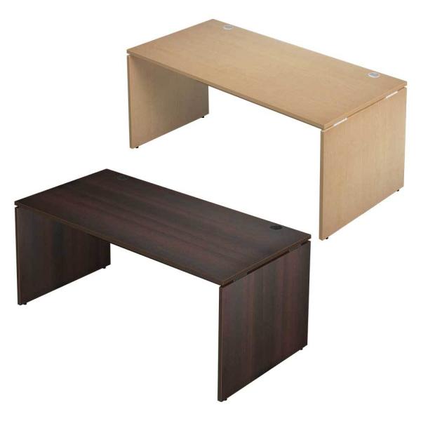 AFデスク デスク パソコンデスク 木目 幅160cm 奥行80cm 学習机 事務机