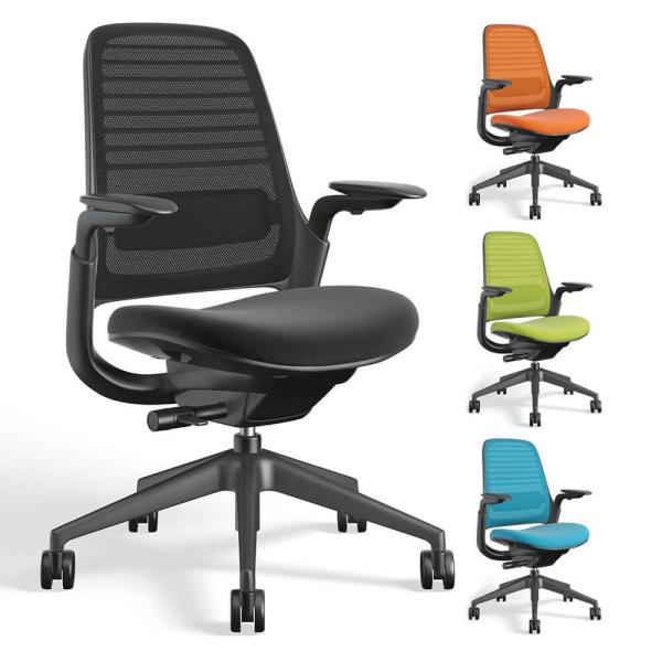 �I�t�B�X�`�F�A �X�`�[���P�[�X Steelcase Series1 �`�F�A �t���[���u���b�N �`�F�A �p�\�R���`�F�A pc�`�F�A �C�X �֎q