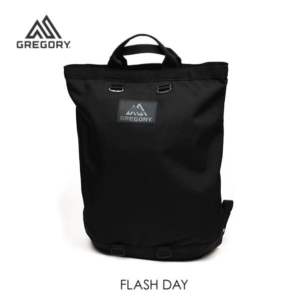 タグ付き　GREGORY グレゴリー　フラッシュデイ　ブラックバリスティック GREGORY グレゴリー バックパック リュック トート フラッシュ