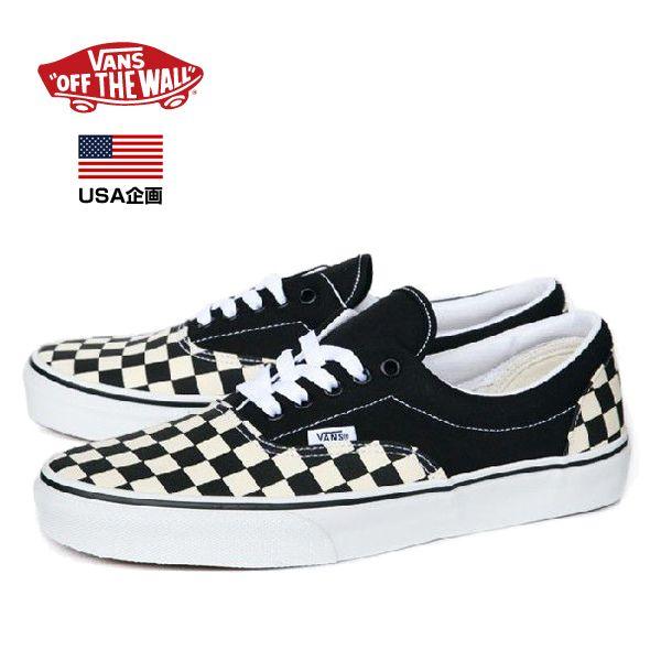 vans era checker