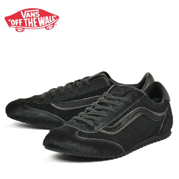 VANS（ヴァンズ） バンズ スーパーロープロ ポニー ハラコ ブラック