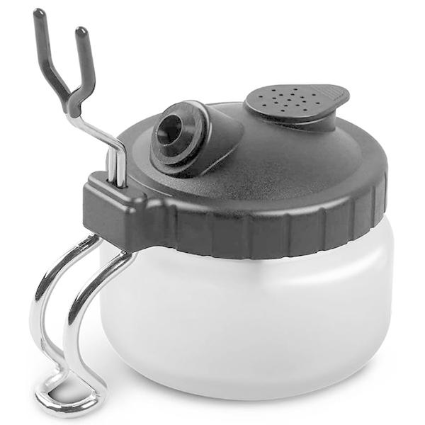 【新品未使用】ミスターホビー　エアーブラシ エアブラシ用洗浄ポット クリーナーポット兼スタンド 多機能