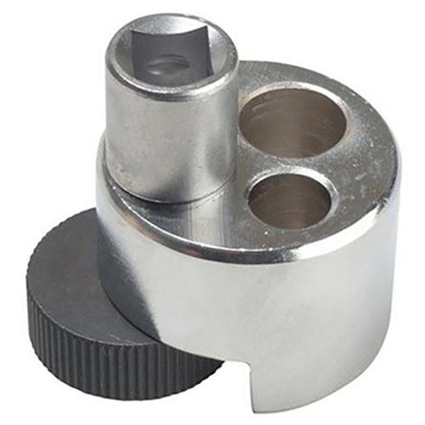 シリンダーへッドに付いてるスタッドボルトを、取り外す道具です。 変芯するローレツトホイールでガッチリスタッドボルトを掴んで回せるスタッドボルトプーラーです。6.3〜19mmまでの太さのボルトならインチサイズもミリサイズもどちらでも脱着作業に...