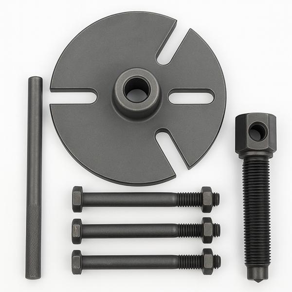 YAMAHA・SUZUKI車に使用できるプレートタイプのロータープーラーです。フライホイール（アウターローター）およびインナーローターの取り外しに使用する専用工具となります。■商品仕様・本体プレート直径：110mm（厚み10mm）・センター...