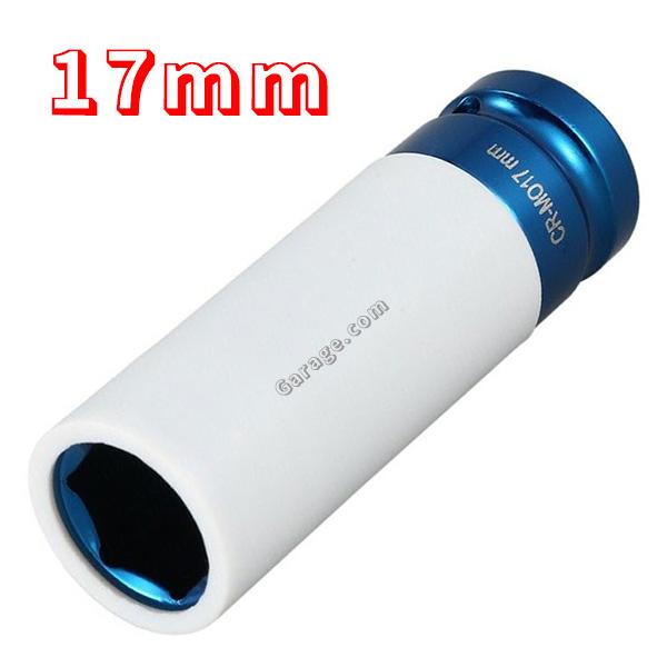 ■特徴・インパクトレンチに対応の自動車ホイールナットの締め、緩めに使用する専用ソケットレンチ。・プラスチックカバー付きなので、アルミホイールにキズ付きにくい。 ■商品仕様 ・差込角： 1/2"（12.7s.q.）・サイズ： 17mm ・全 ...